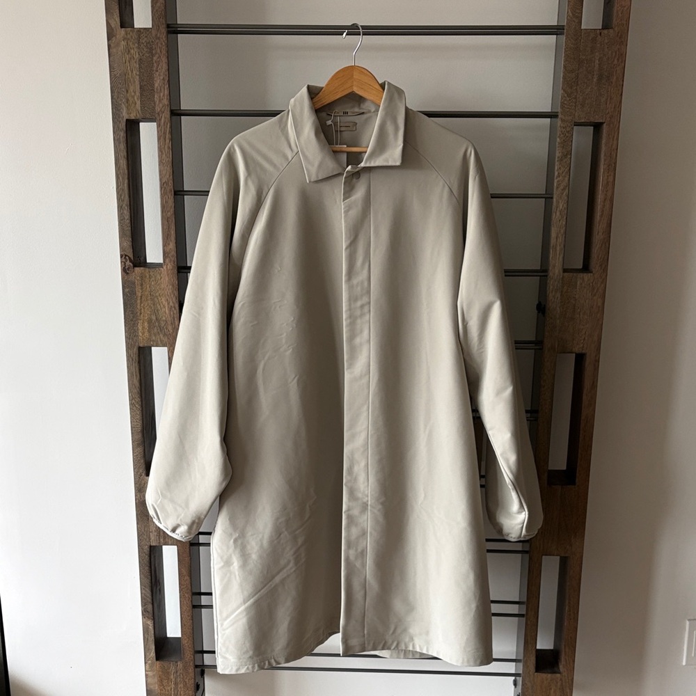 NWT Fear of God x Adidas Men's Trench Coat